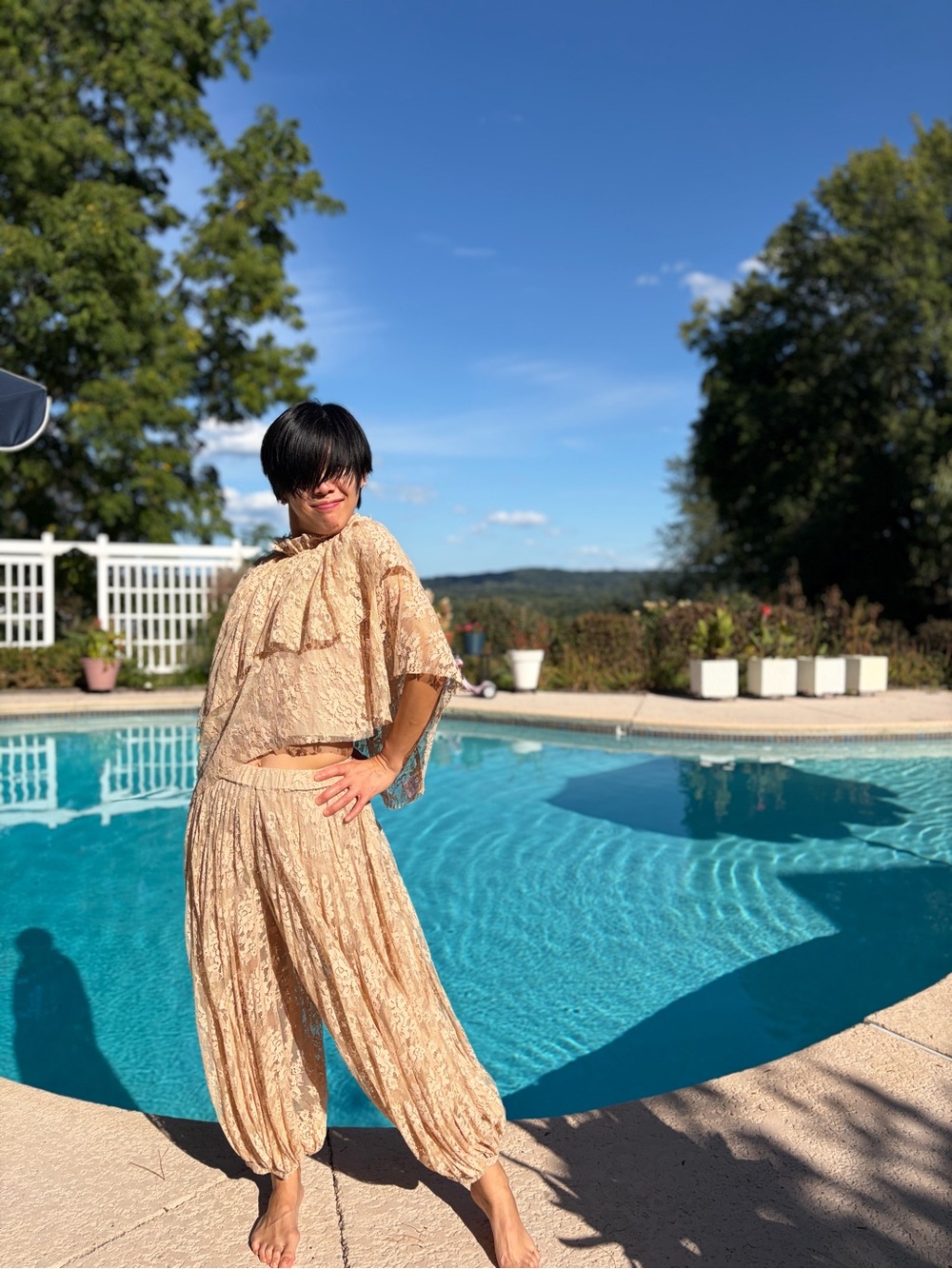 NWOT Sea New York Sharleen Top in Khahi, Size M
